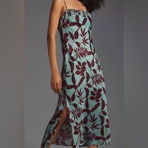 Anthropologie Floral Maxi Dress